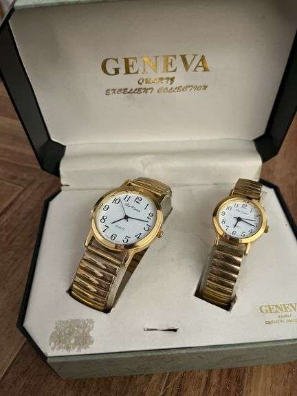 Geneva Men’s and Women’s Watch Set