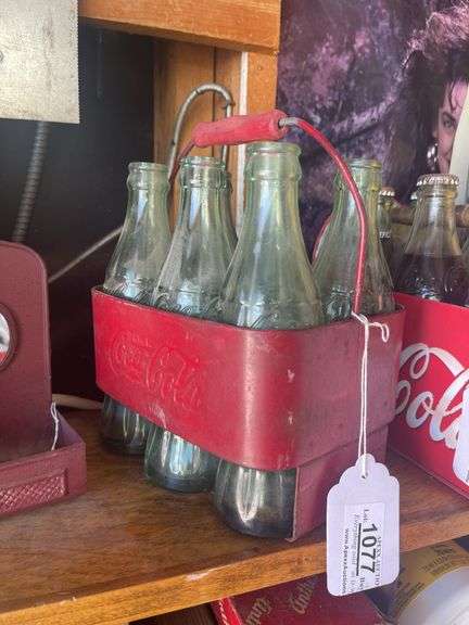 Tin Coke Six-Pack with Bottles - Apexx Auctions