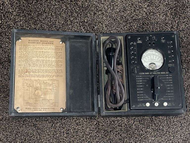 Weston Model 660 Radio Set Analyzer