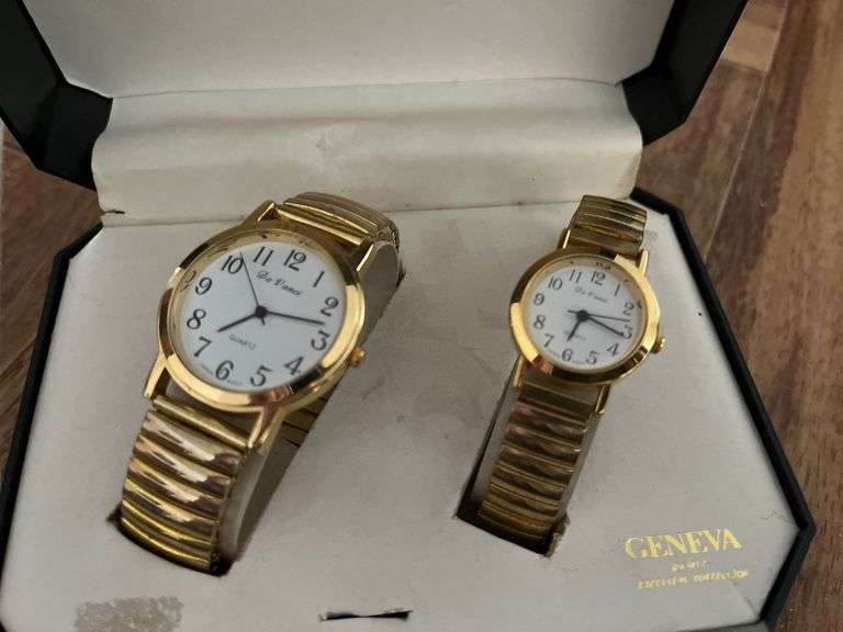Geneva Men’s and Women’s Watch Set