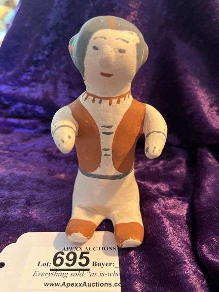 Folk Art Doll. Handmade and Handpainted