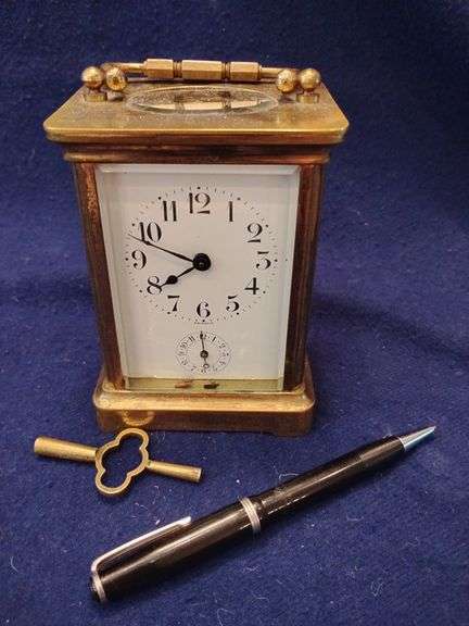 Antique French Carriage Clock, in Working Order
