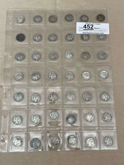 Sleeve of Mercury Dimes