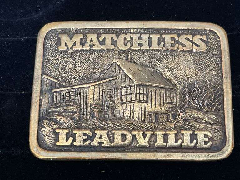 Matchless Leadville Belt Buckle