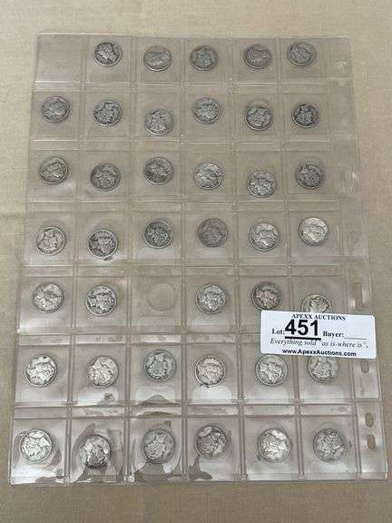 Sleeve of Mercury Dimes