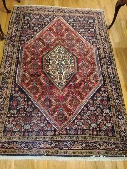 Kurdish Hand Woven Carpet 6'7" x 4'7"