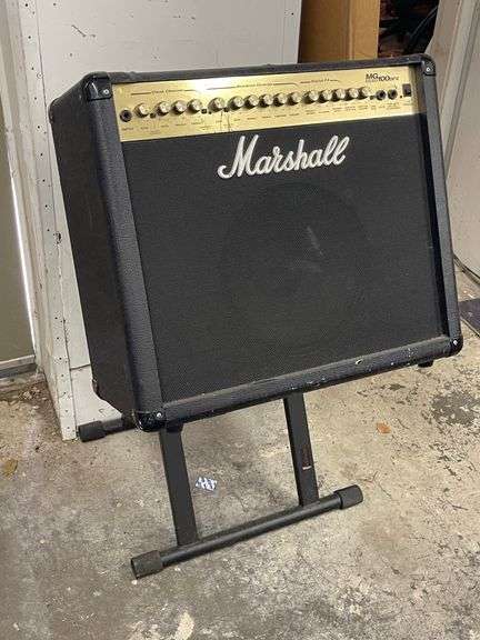 Marshall Amplifier with Stand