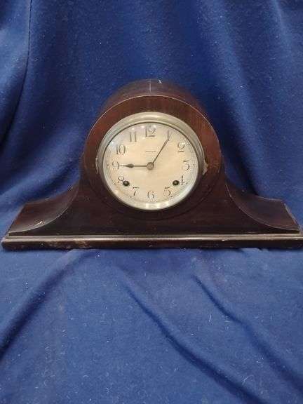 Antique Waterbury 8-day time and chime mantle clock, Maintained and in Good Working Order
