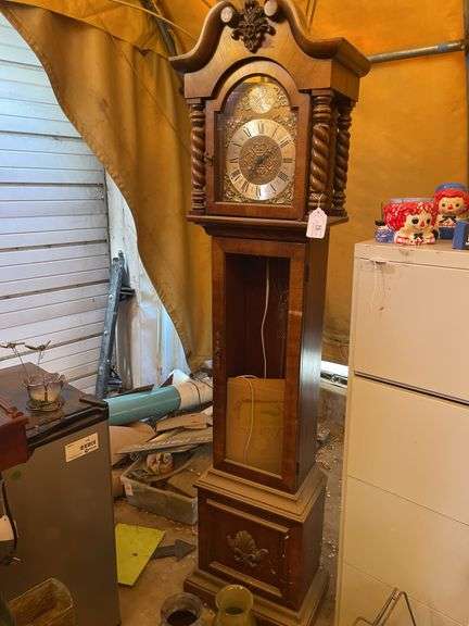 Tempus Fugit Grandfather Clock - Needs Repaired