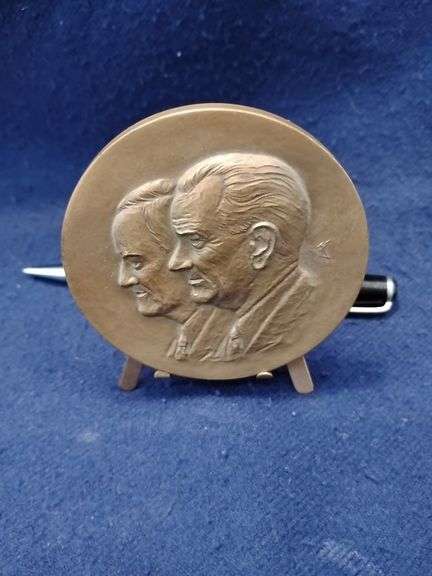 L.B.J. and Hubert Humphrey Commemorative Inaugural Medal
