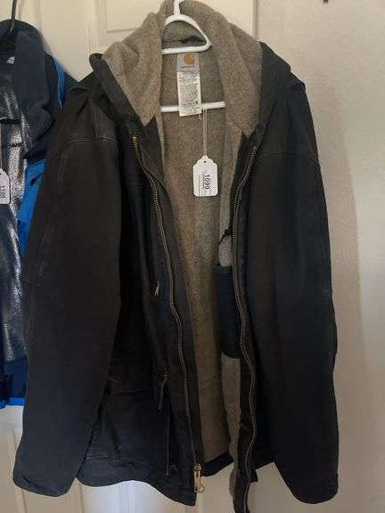 Men’s Carhart Fleece Lined Coat - XL Tall