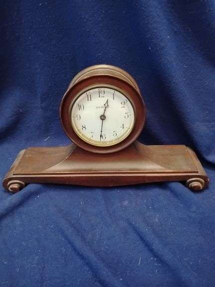 Antique Ansonia 8-Day Tambour Mantle Clock