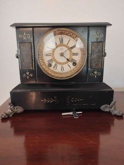 Antique Ansonia Mantle Clock, Regularly Maintained, in Working Order
