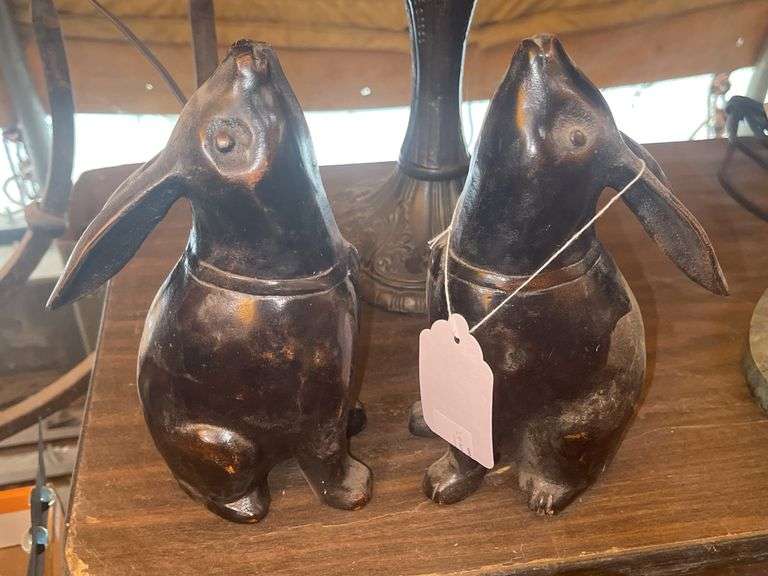 Gump’s Bunny Bookends