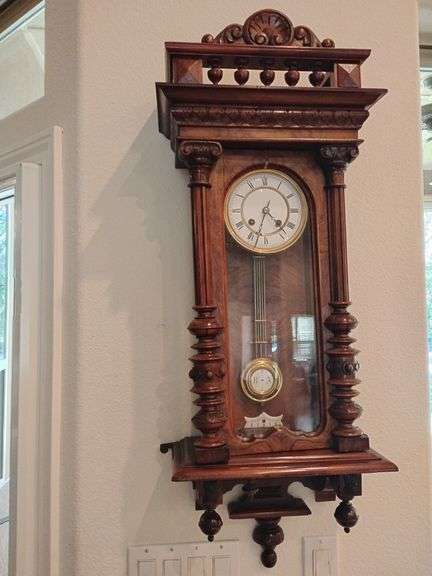 Antique German Clock - Regularly Maintained, in Working Order