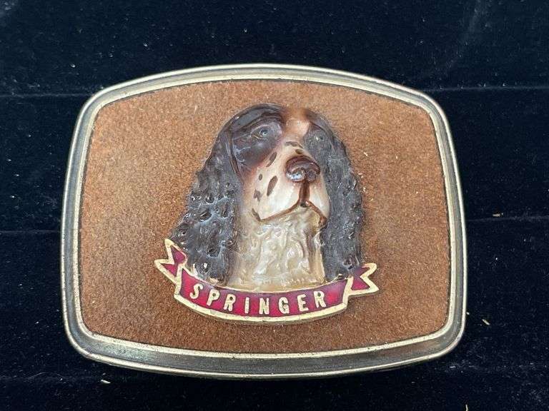 Springer Spaniel Belt Buckle