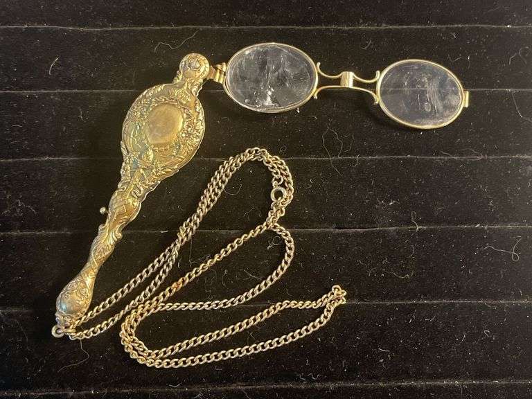 Vintage Compact Foldable Glasses