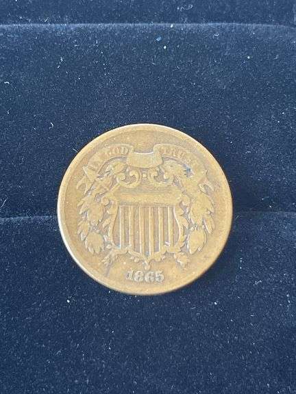 1865 US Two-Cent Piece
