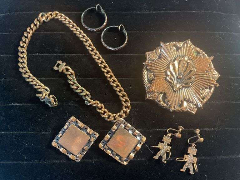 Copper Tone Jewelry
