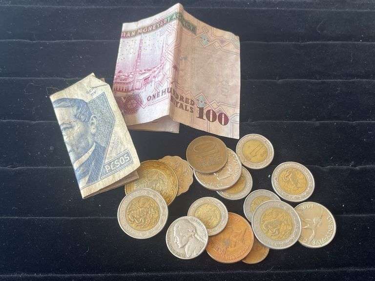 Collection of Foreign Currency