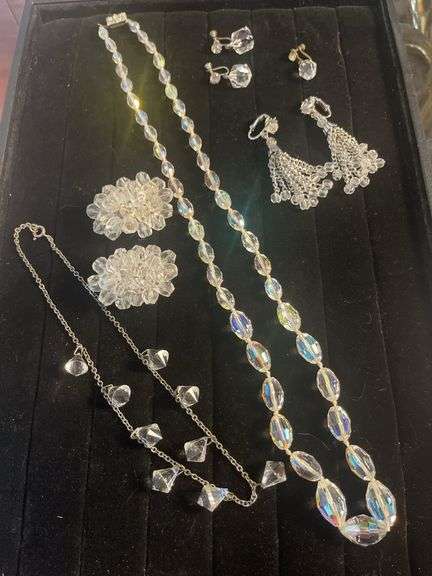 Collection of Faux Crystal Jewelry