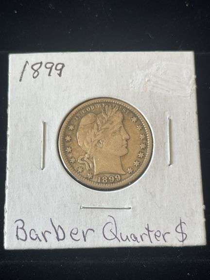 1899 Barber Quarter