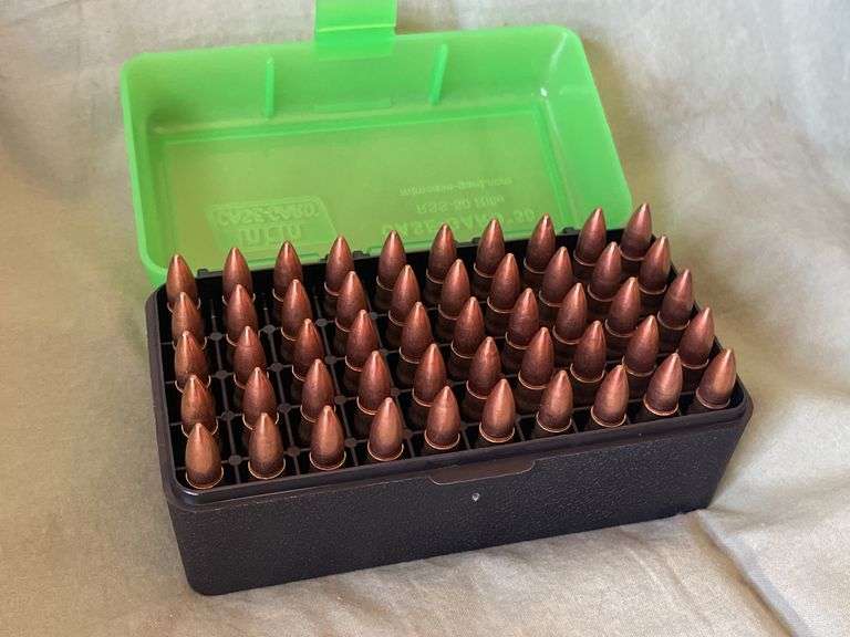7.62x39 123gr FMJ Brass Casings ST&LR Primers
