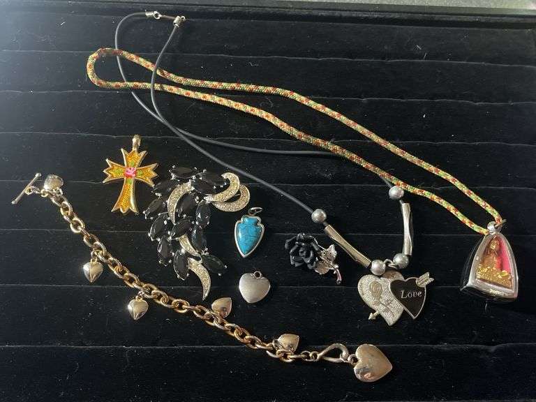 Pins, Necklaces, and Pendants