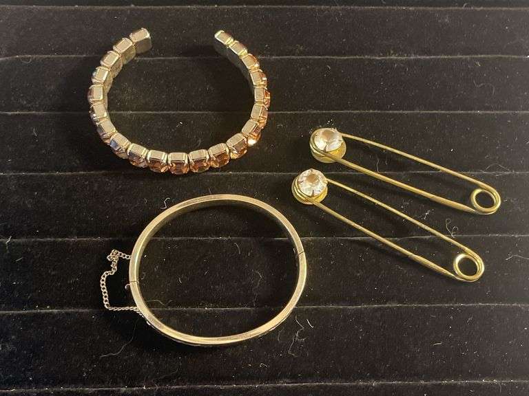 Two Bracelets with Two Pins