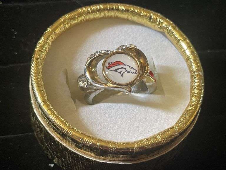 Women’s Heart-Shaped Bronco Ring - Unknown Size