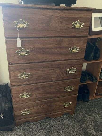 Five-Drawer Dresser - Does Not Include Items