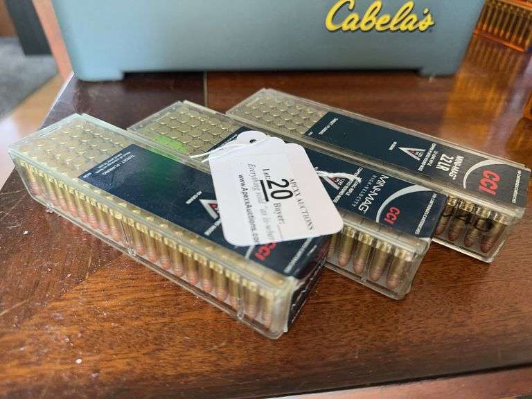 3- CCI Mini-Mag 22’s