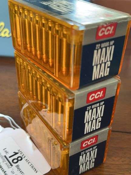 3- CCI 22 cal Maxi-Mag