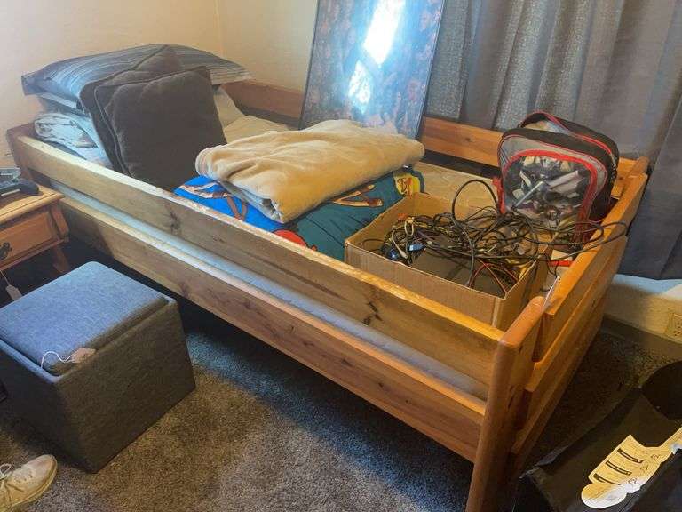 Wood High-Side Kids Bed - Does Not Include Items