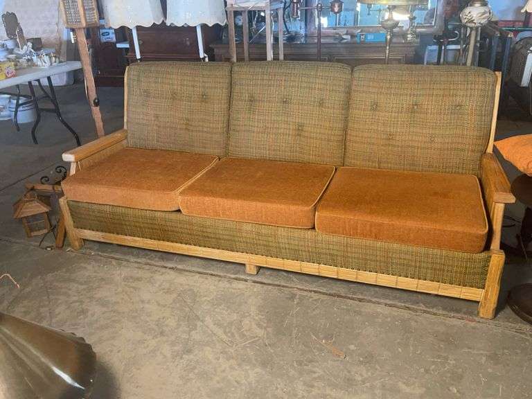 Vintage 7’ Sleeper Sofa