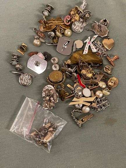 Assorted Pins and Earrings