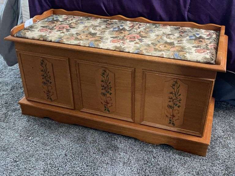 Cushioned Top Hope Chest