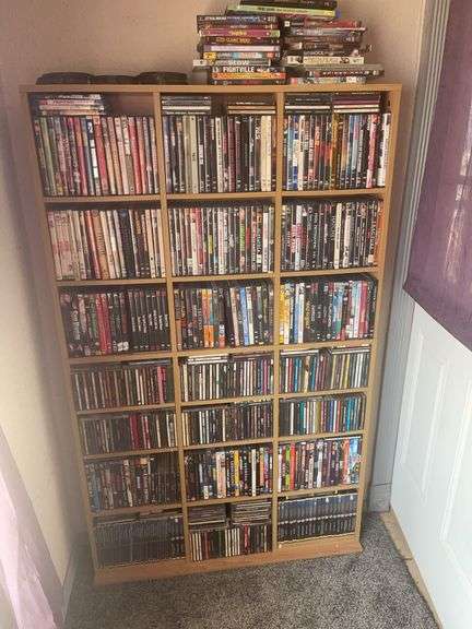 DVD and CD Organizer- Includes All Media