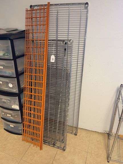Assorted Wire Shelving for Racks