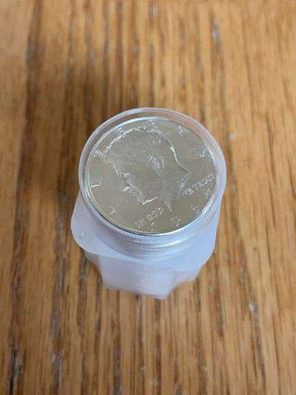 Roll of 1964 Silver Kennedy Half Dollars