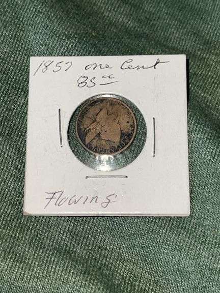 1857 Flying Eagle Penny