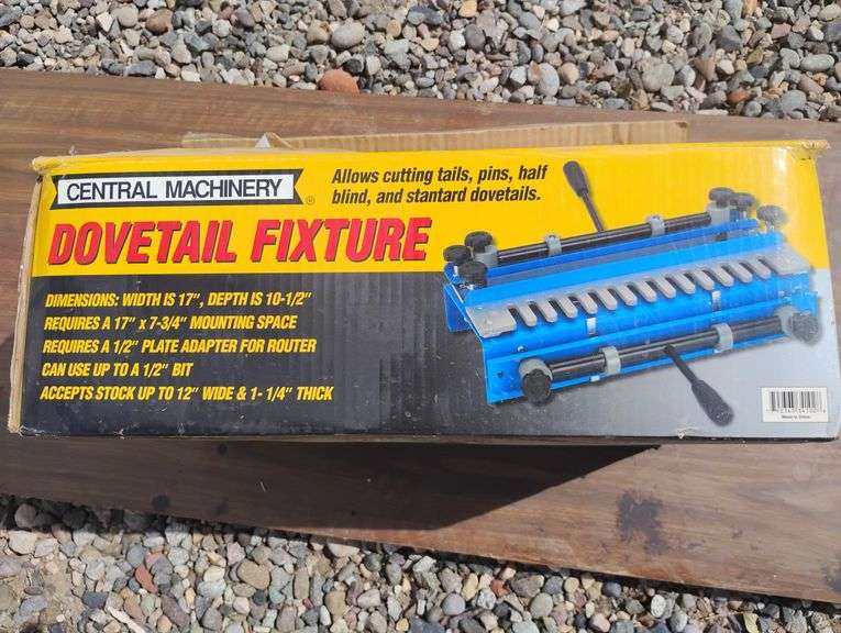 Central Machinery Dovetail Fixture