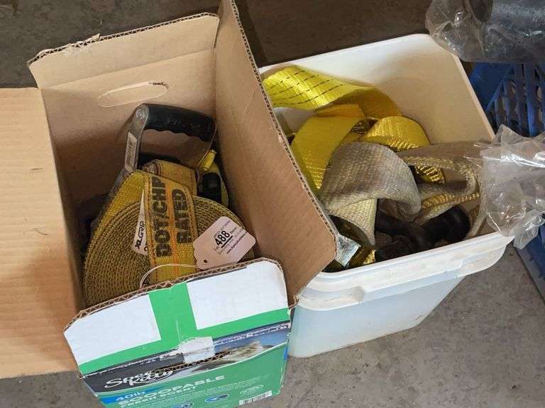 Rear Loading Strap Two Boxes of Loading Straps - Apexx Auctions