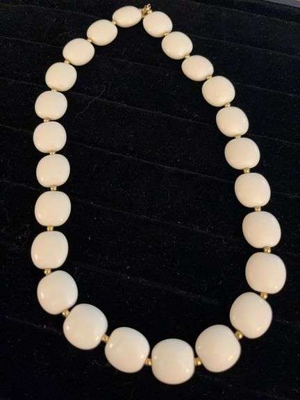 Unique White Necklace