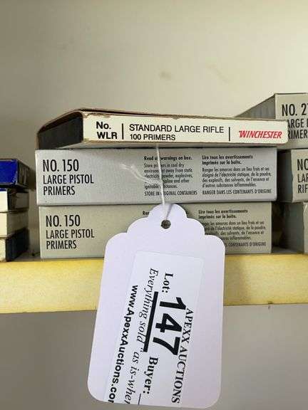 Assorted Large Pistol Primers