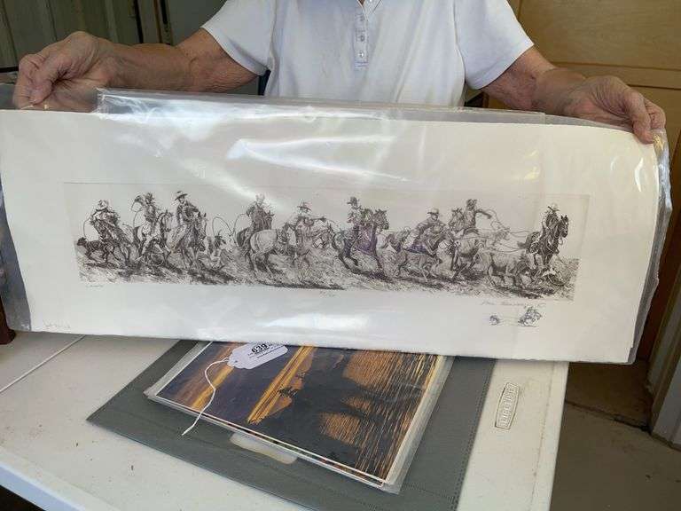 “Loops” Signed Print by Phil Tognazzini