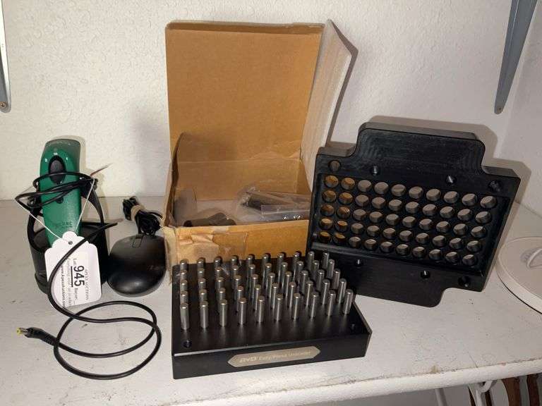 Pill Press with Scanner and Mouse