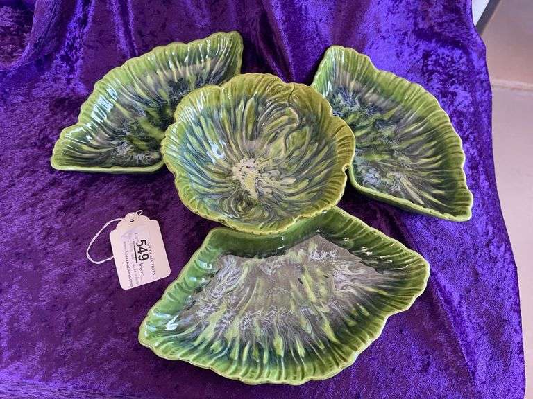 Vintage Maddux Cabbage Head Serving Set