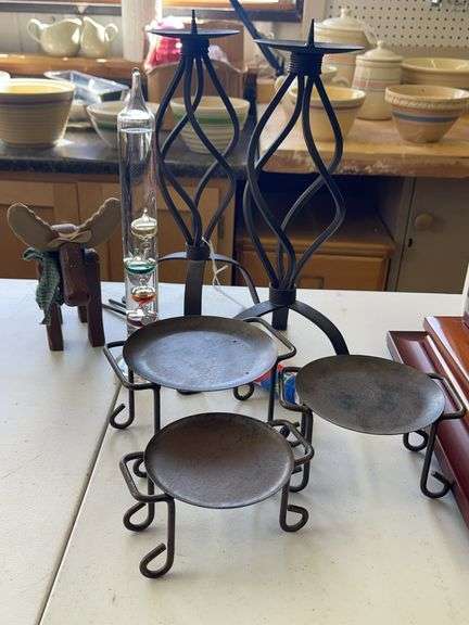 Candle Holders with Thermometer