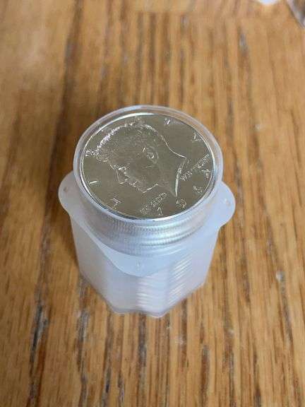 Roll of 1964 Silver Kennedy Half Dollars